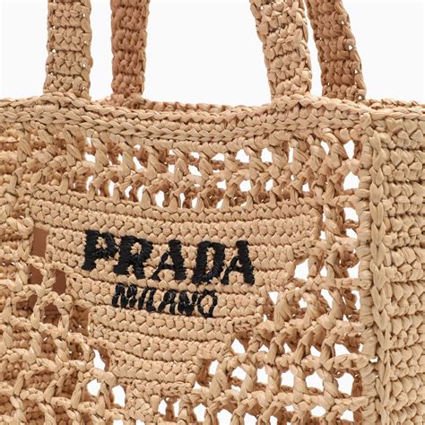 fake prada crochet bag